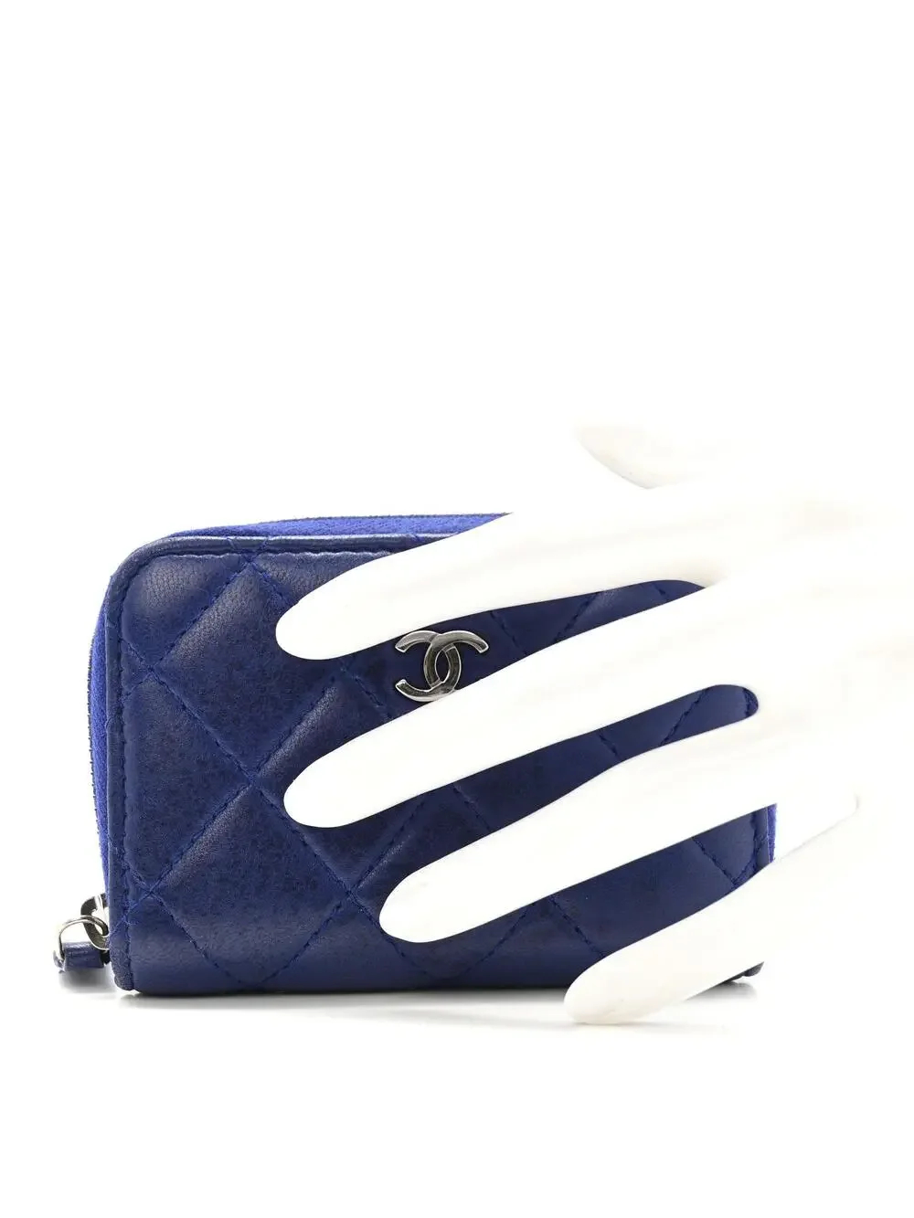 Chanel Lambskin Quilted Zip Around Coin #231478C55B